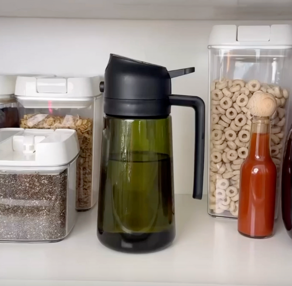 Dark Glass Oil Dispenser