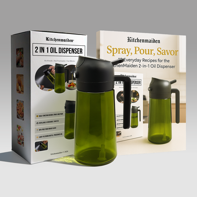 B1G1 Kitchenmaiden®️ 2-in-1 Oil Dispenser